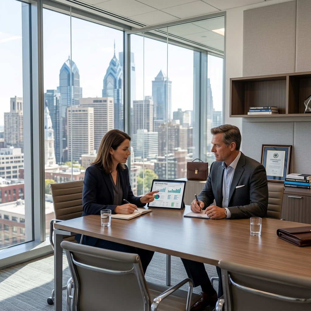 executive coaching session
